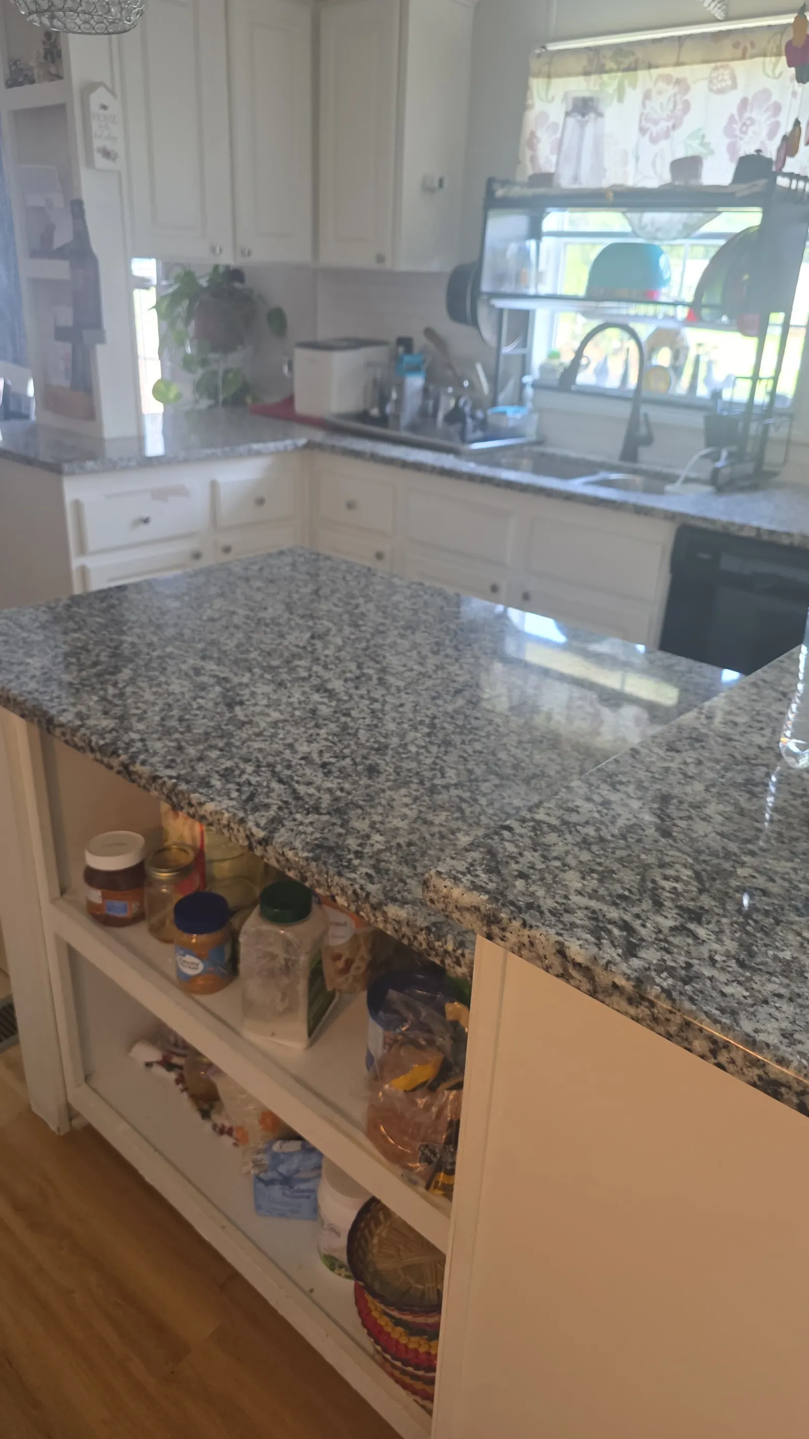 Clean organized kitchen representing residential cleaning services